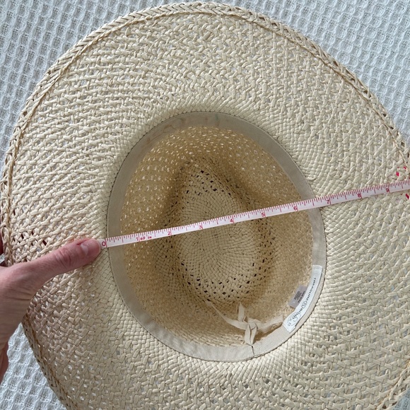 Treasure & Bond Tan Hat with Red Band - Picture 3 of 3